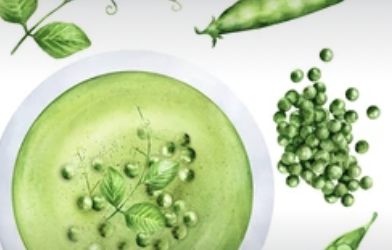 Summer Pea &amp; Mint Soup
