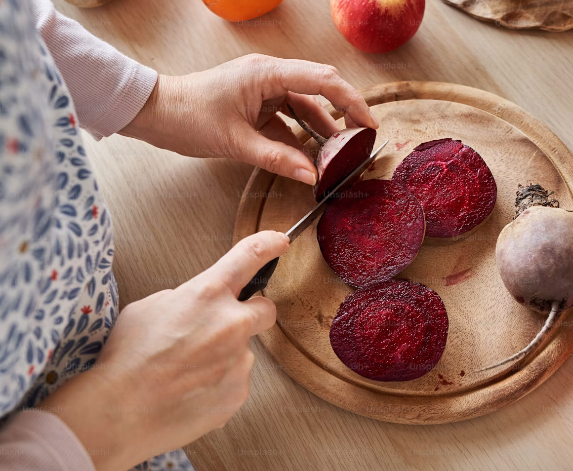 Roasted Beetroot &amp; Cherry Salad