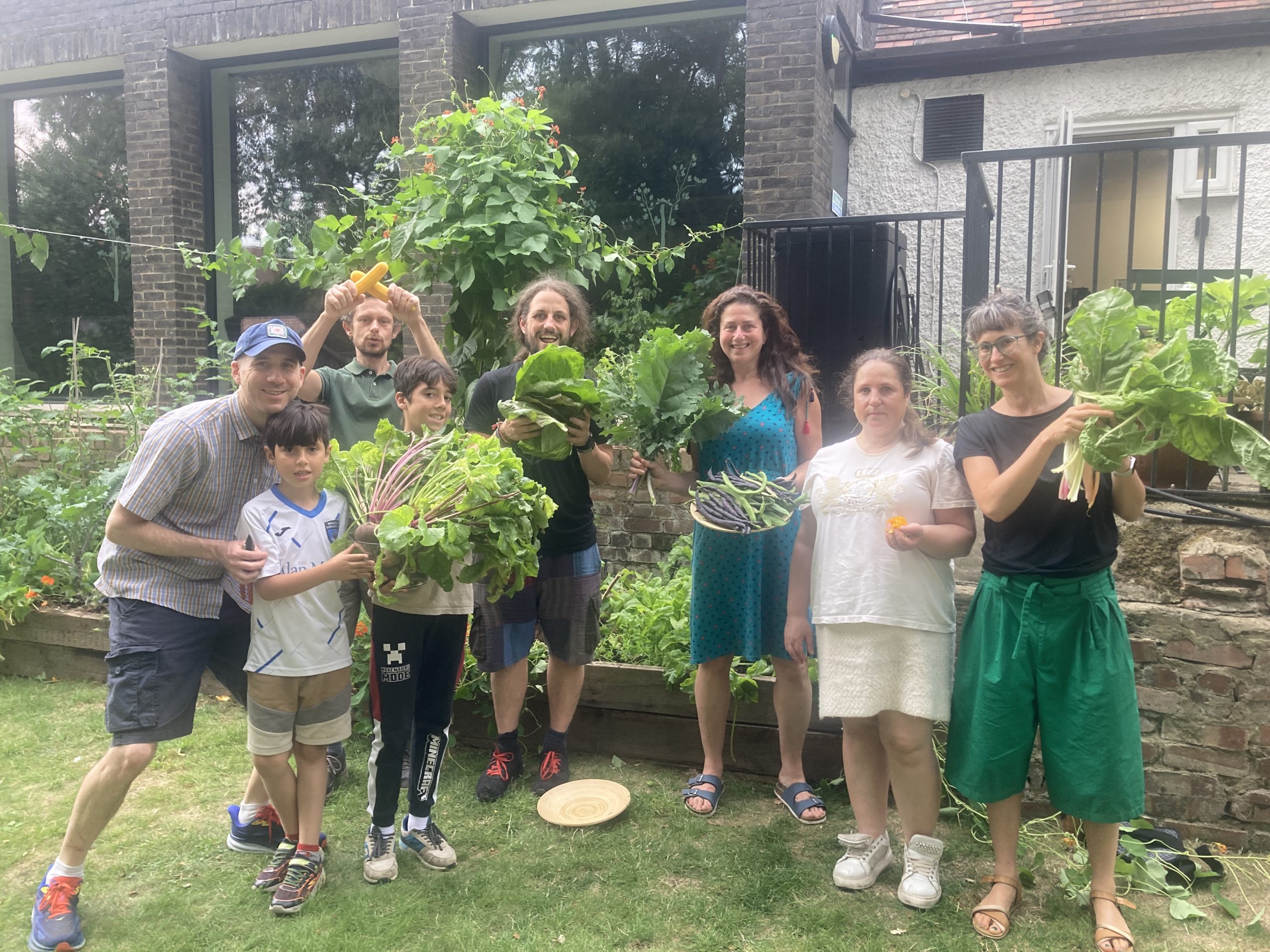 Garden volunteer celebration: from garden to plate cooking
