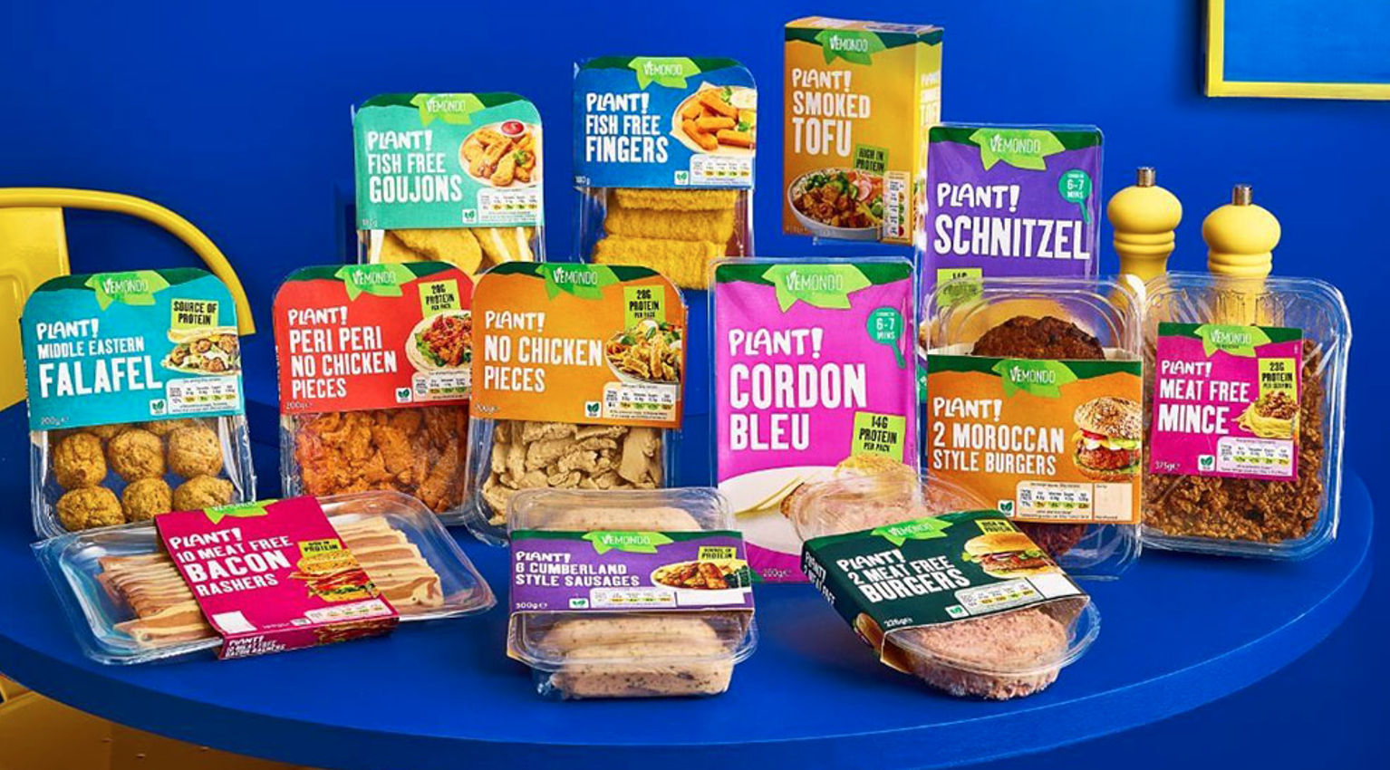Lidl introduces new plant-based range called Vemondo Plant!
