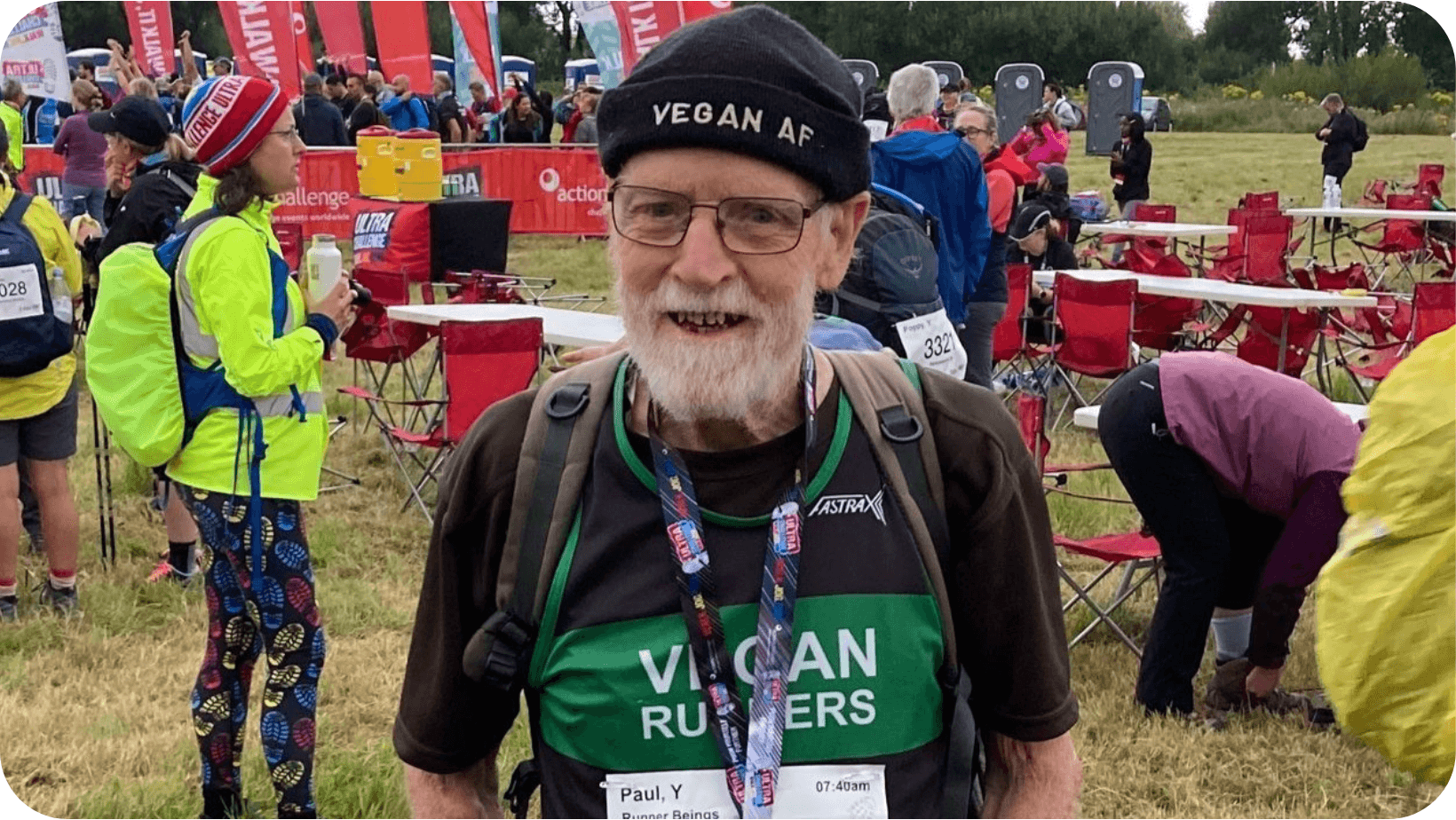 87-year-old vegan runner striving to complete 100 ultra-marathons before his 100th birthday